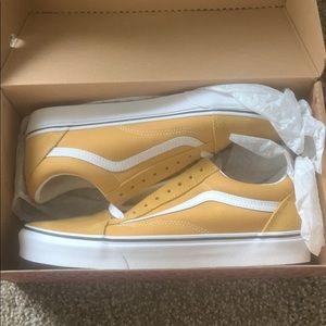 Yellow Old Skool Vans